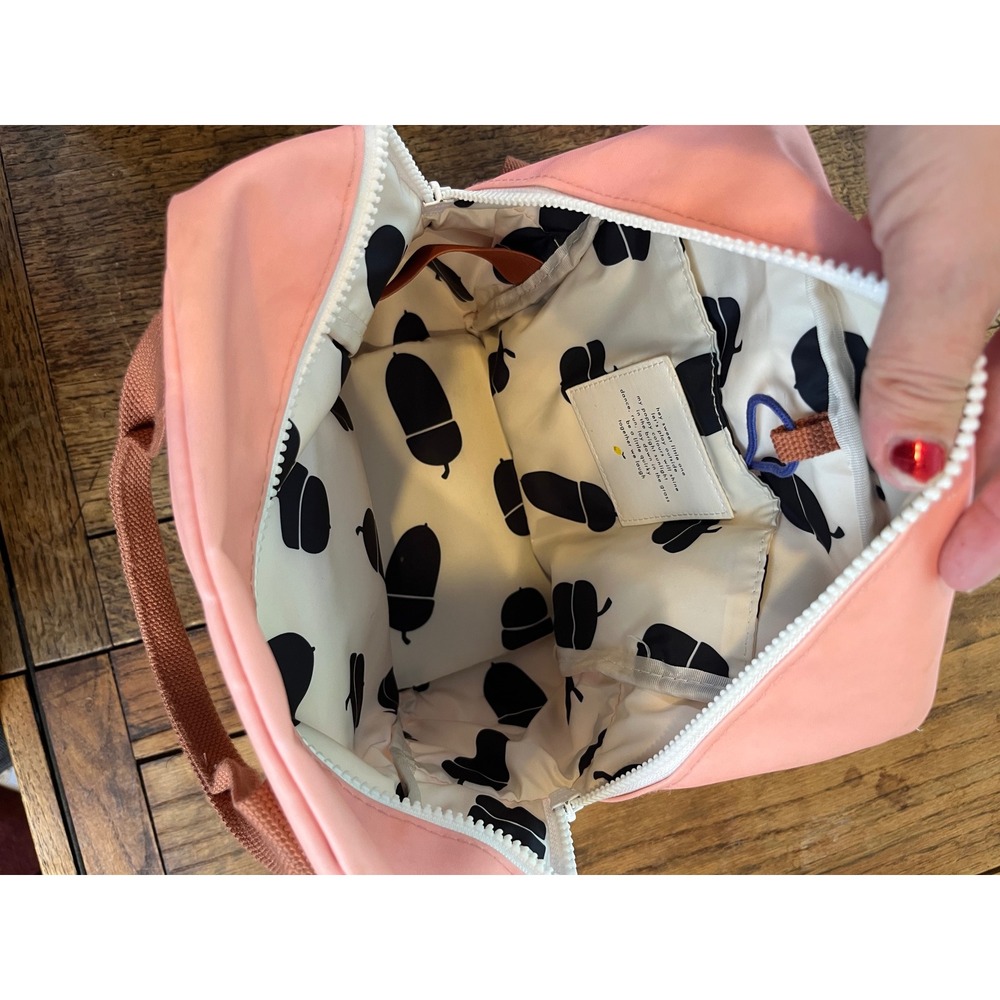 Sticky Lemon Small Envelope Collection backpack in Suzy Blush acorn interior - Picture 5 of 7